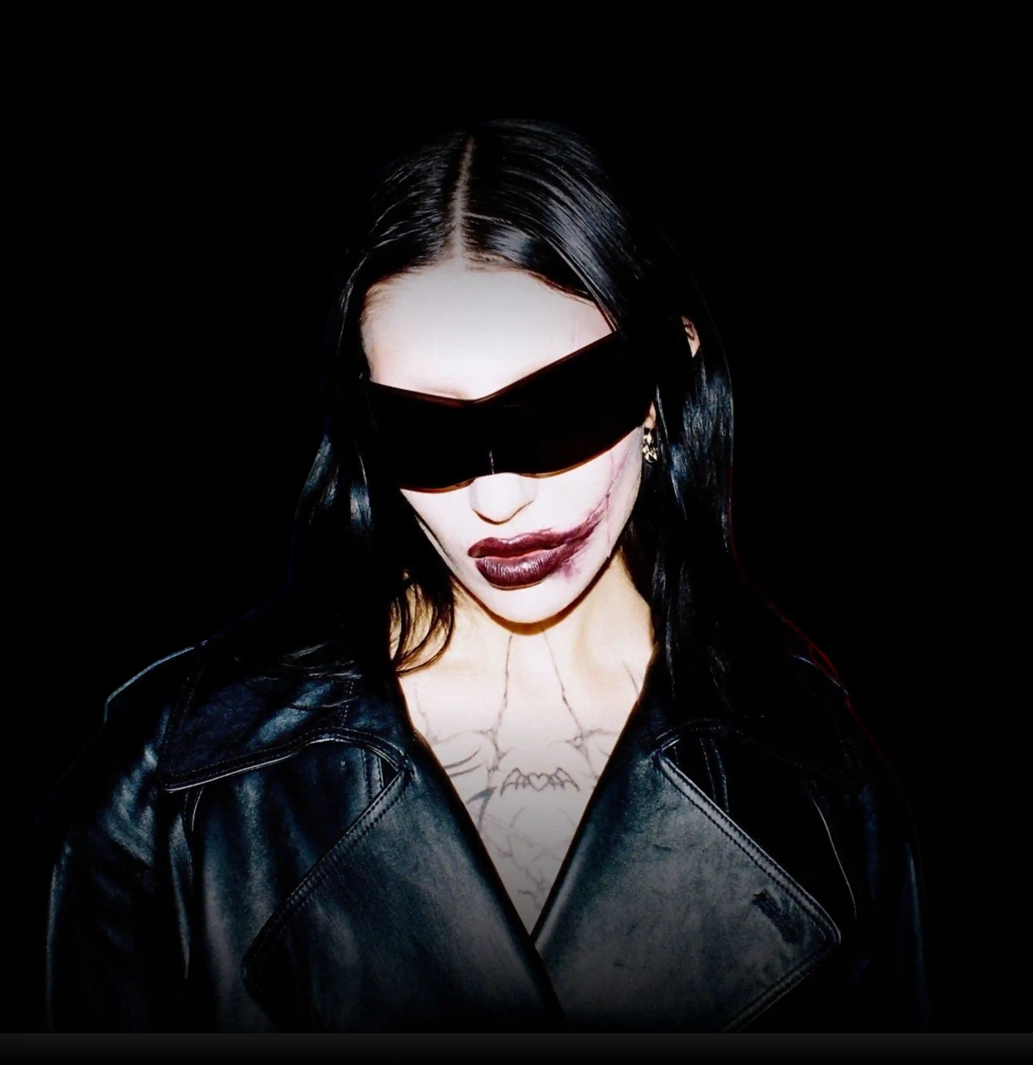DeathByRomy in black background